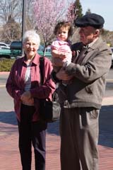 Alice with Grandma and Grandpa