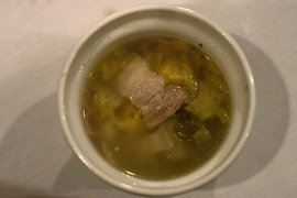 Sour cabbage soup